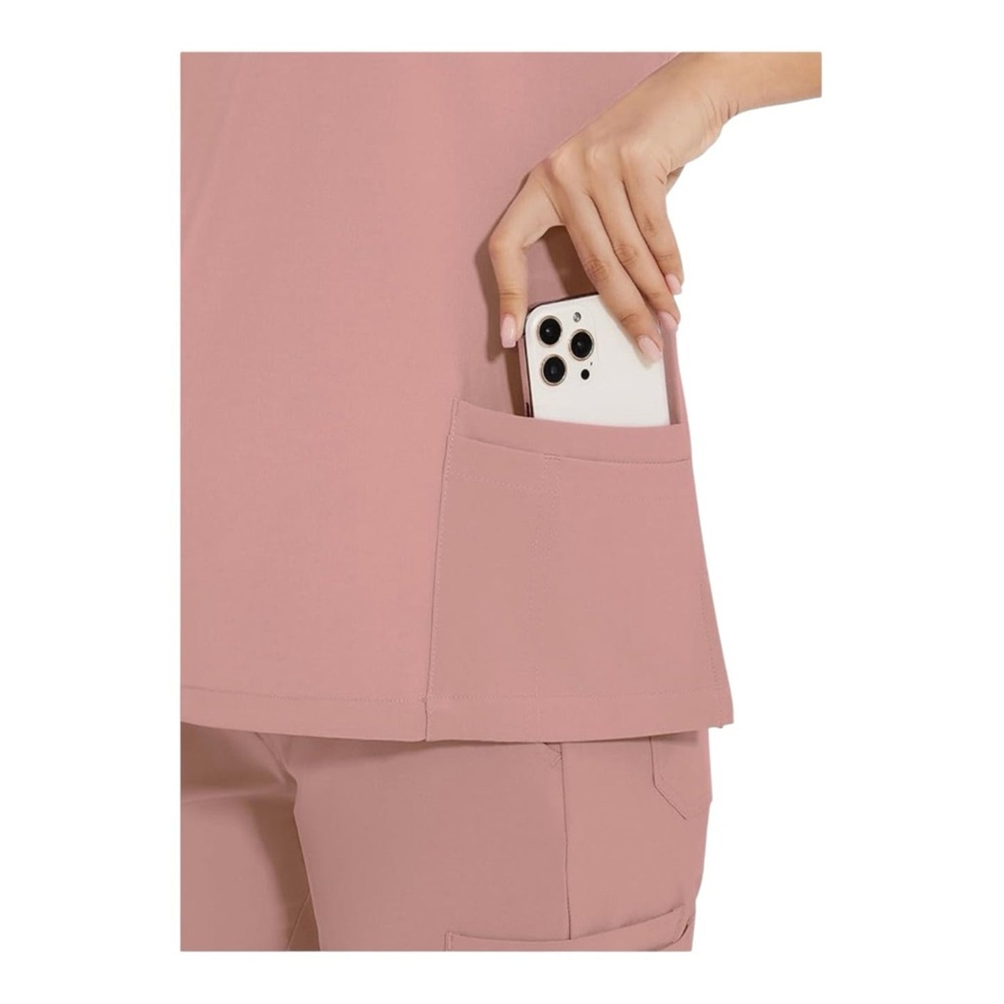 Cozyfit Pink Scrub Set