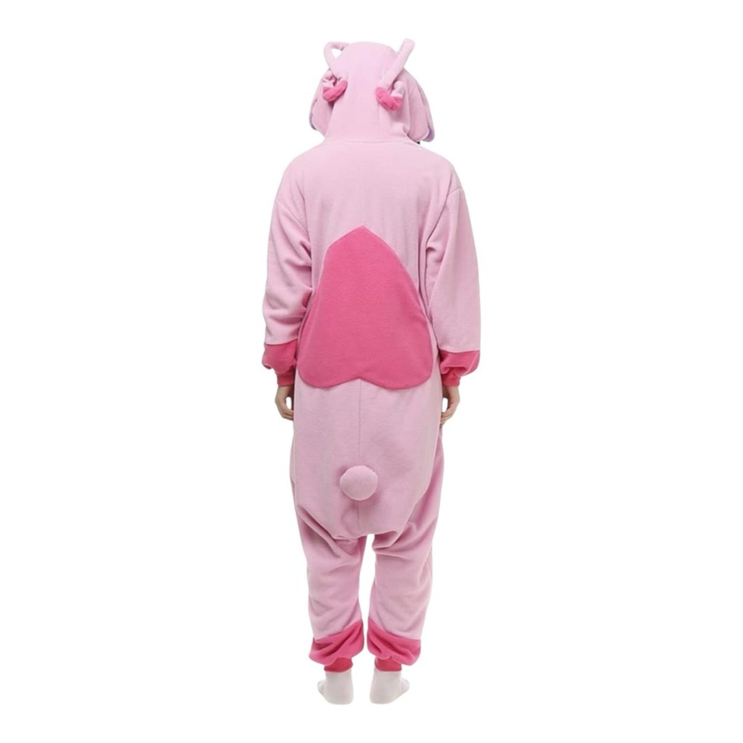 Adult Unisex Pink Animal Onesie Pajamas