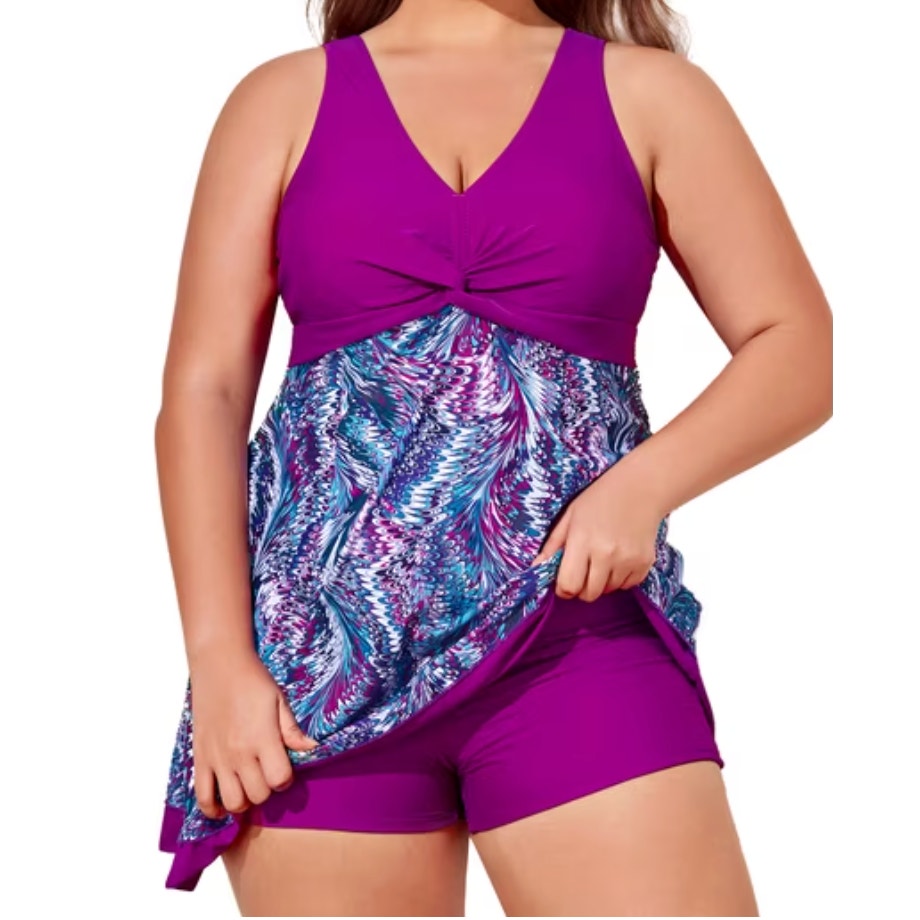 Purple Summer Mae Swimsuit