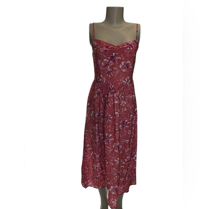 Sadie & Sage Peach Sundress Sleeveless Maxi