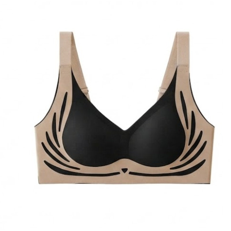 3-Piece Set Lingerie, Black/White/Green