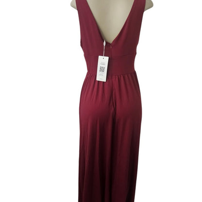 Ever Pretty Deep Red Maxi Dress