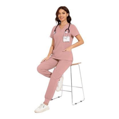 Cozyfit Pink Scrub Set