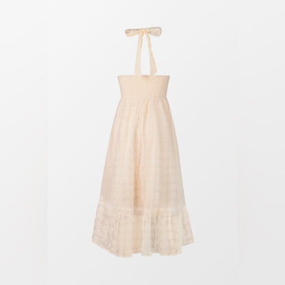 Cupshe Cream Lace Maxi Dress