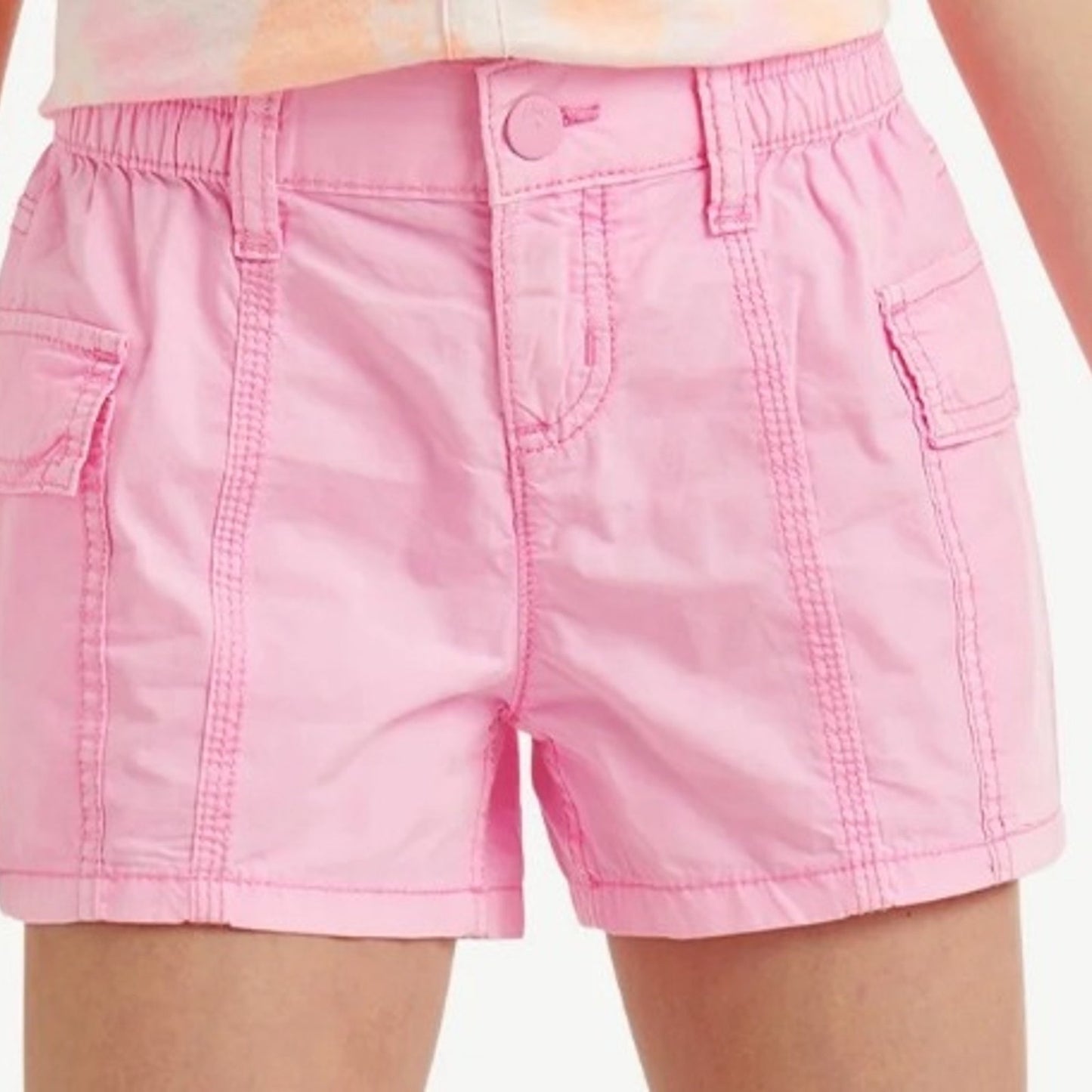 Justice Pink Girls Shorts-Size 14