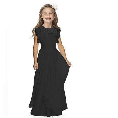 Elegant Black Lace Dress