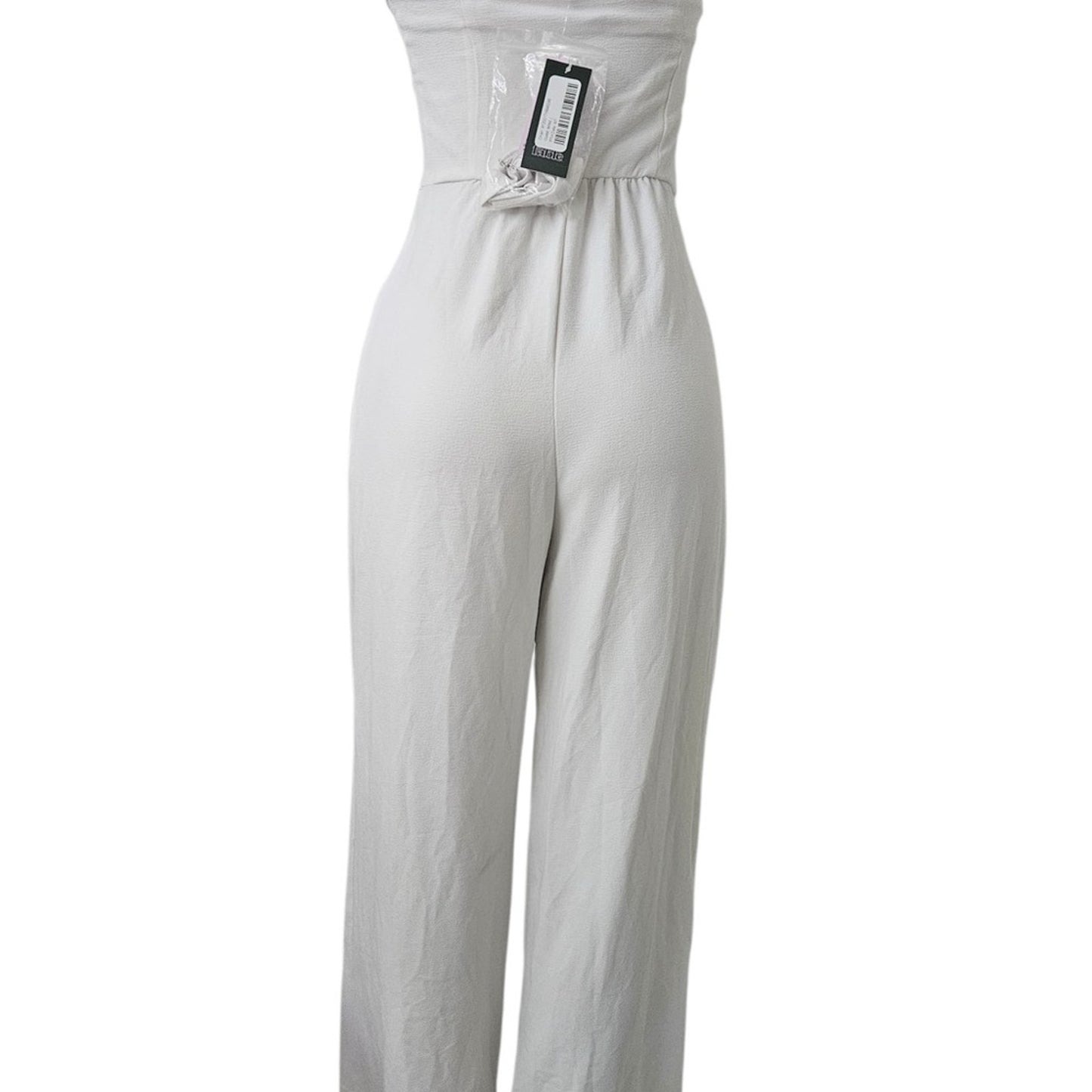 Wild Fable White Strapless Jumpsuit