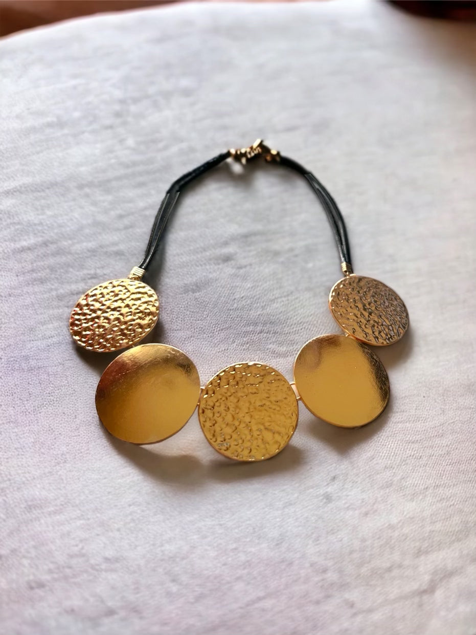 Gold Shimmer Necklace