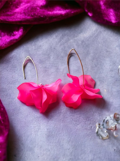 Hot Pink Earrings