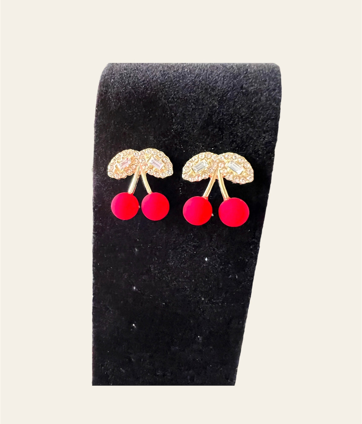 Cherry Earrings Silver 925