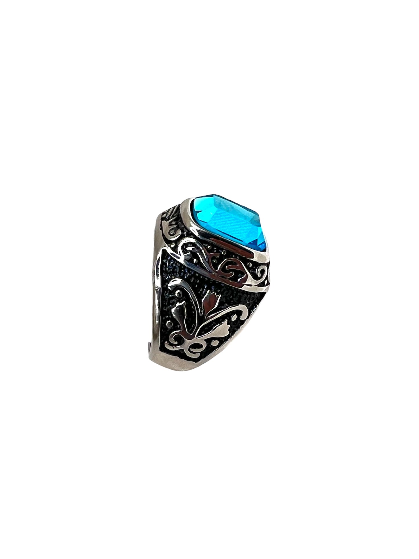 Crystal Blue Ring