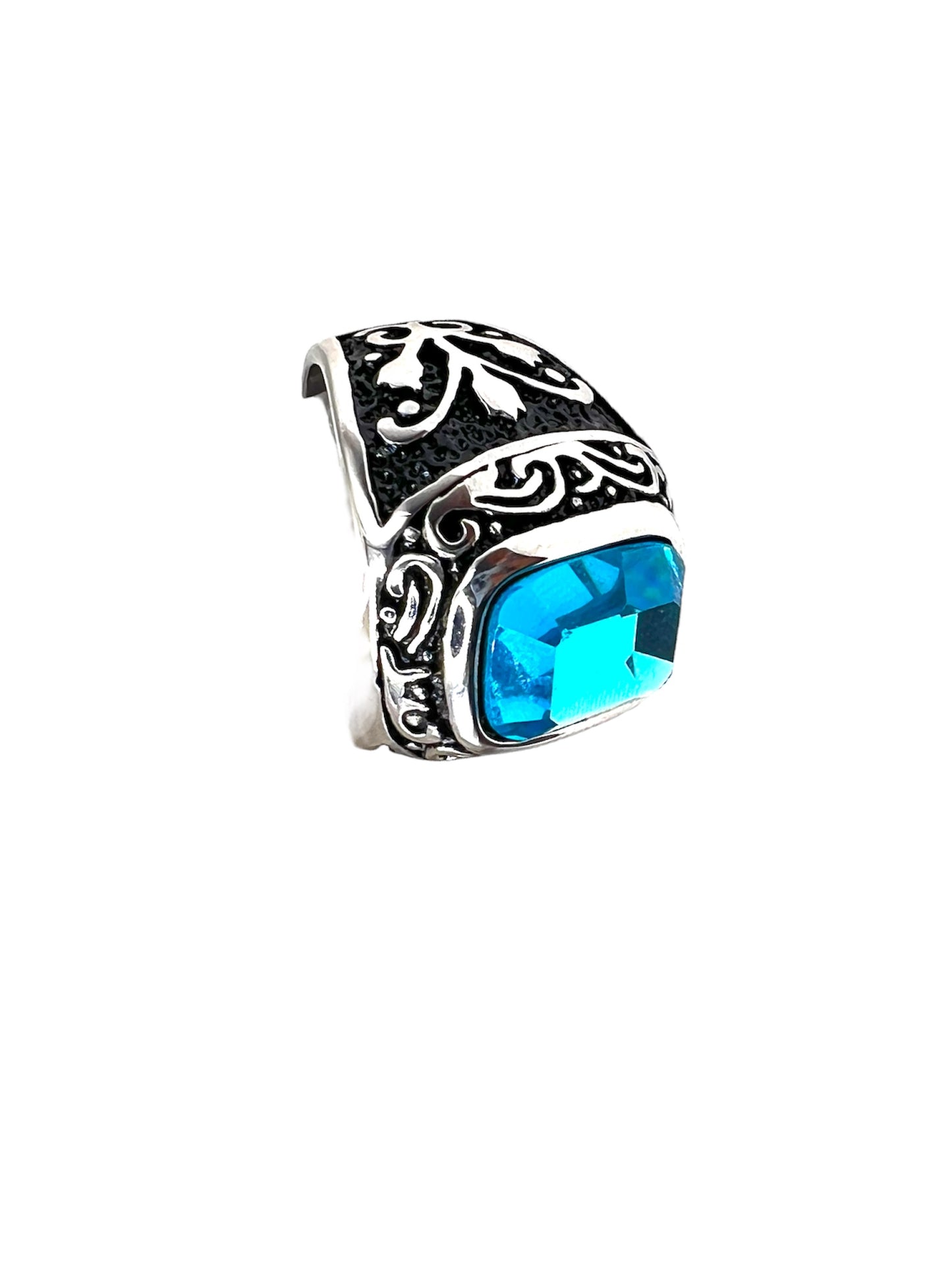 Crystal Blue Ring