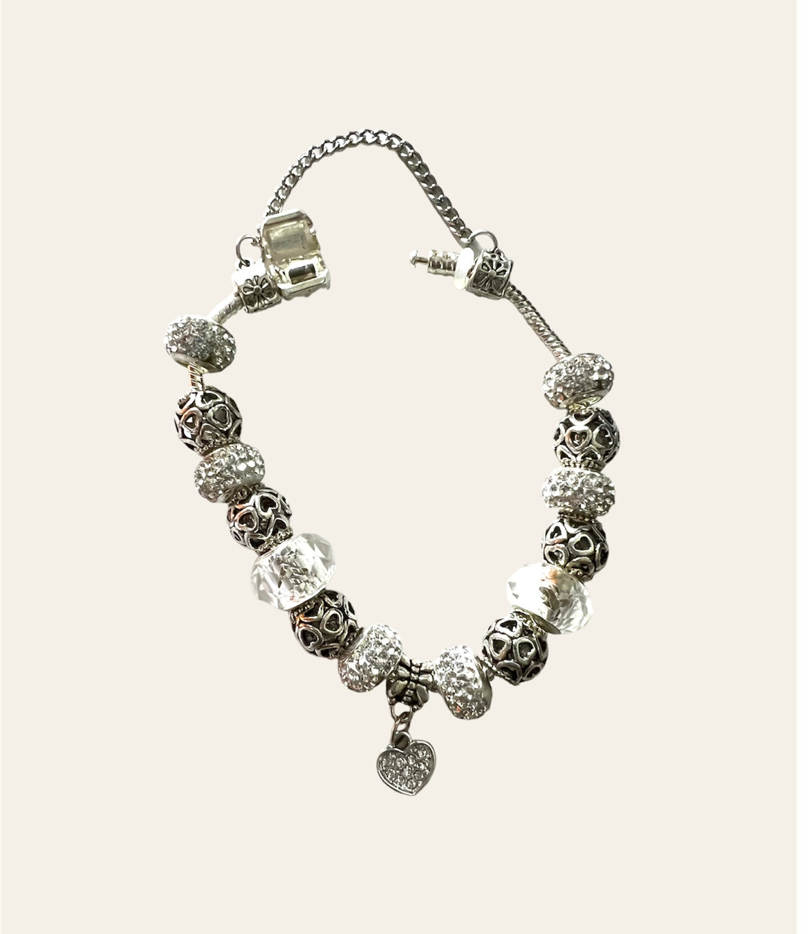 Forever Heart Bracelet Silver 925