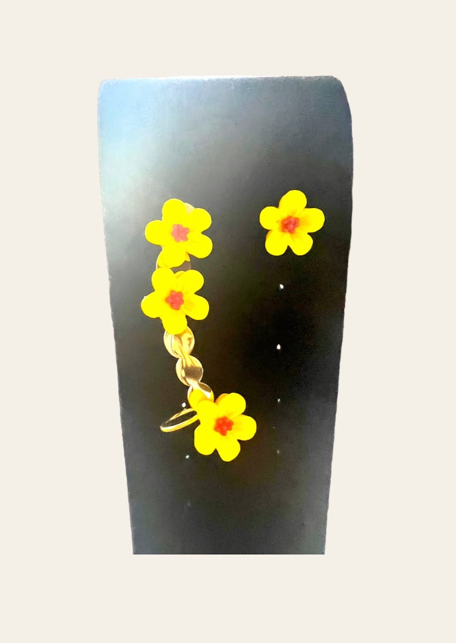 Yellow Flower Necklace