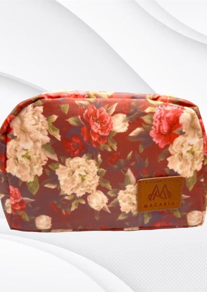 Flower Design Cosmetic bag